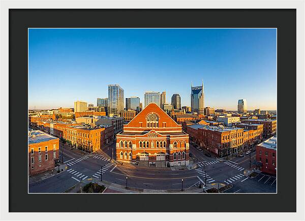 Ryman Auditorium At Dusk