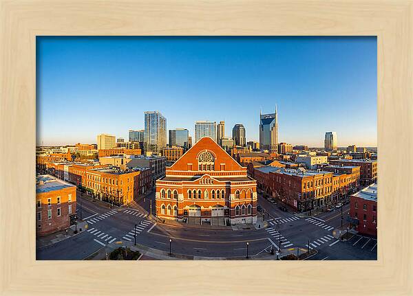 Ryman Auditorium At Dusk