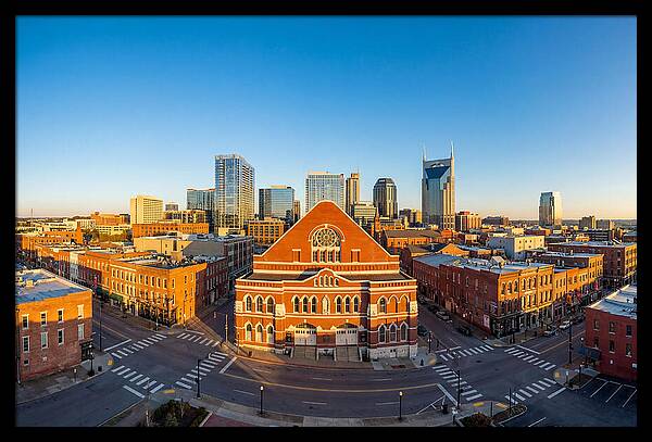 Ryman Auditorium At Dusk
