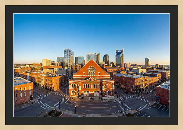 Ryman Auditorium At Dusk