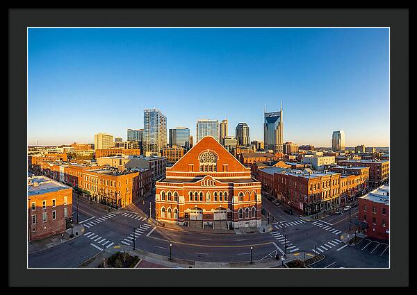 Ryman Auditorium At Dusk