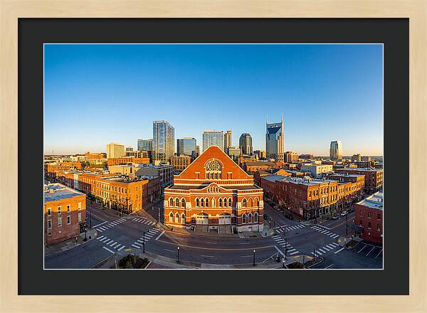 Ryman Auditorium At Dusk