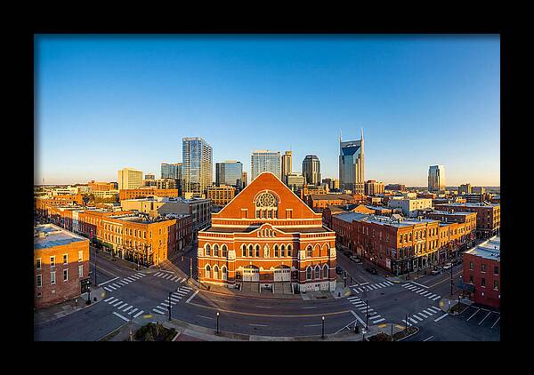 Ryman Auditorium At Dusk