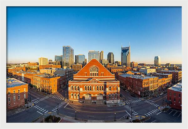 Ryman Auditorium At Dusk