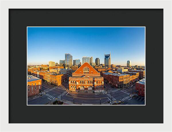 Ryman Auditorium At Dusk