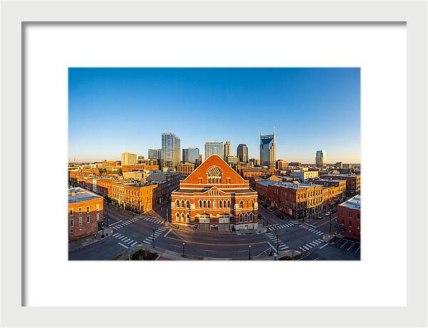 Ryman Auditorium At Dusk