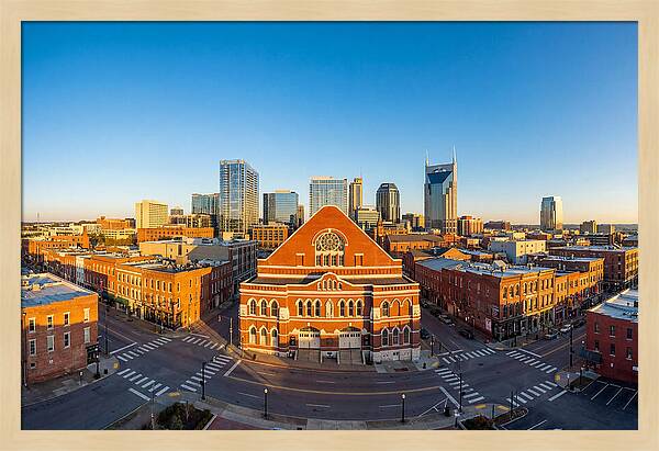Ryman Auditorium At Dusk