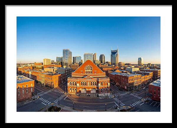 Ryman Auditorium At Dusk