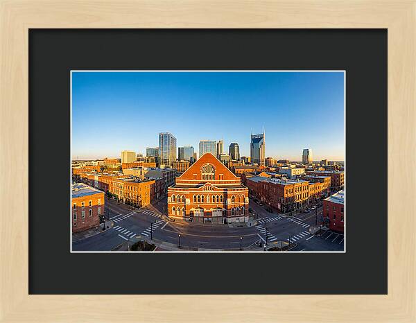 Ryman Auditorium At Dusk