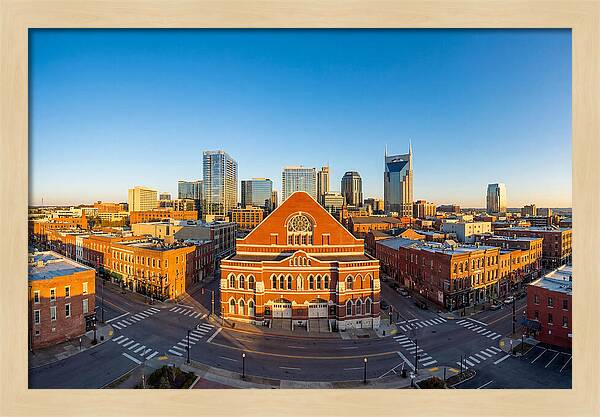 Ryman Auditorium At Dusk