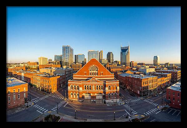 Ryman Auditorium At Dusk