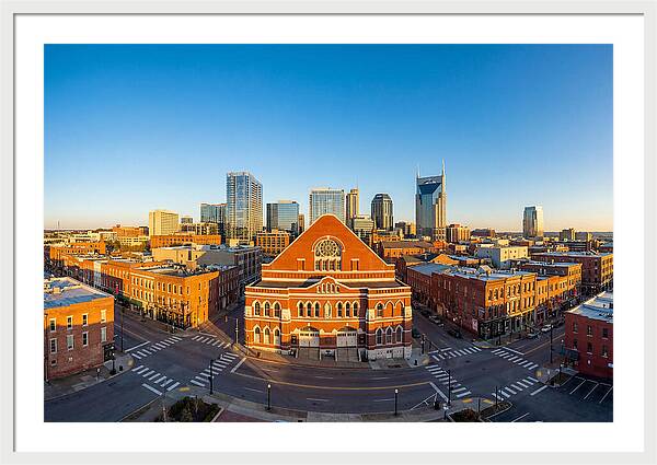 Ryman Auditorium At Dusk