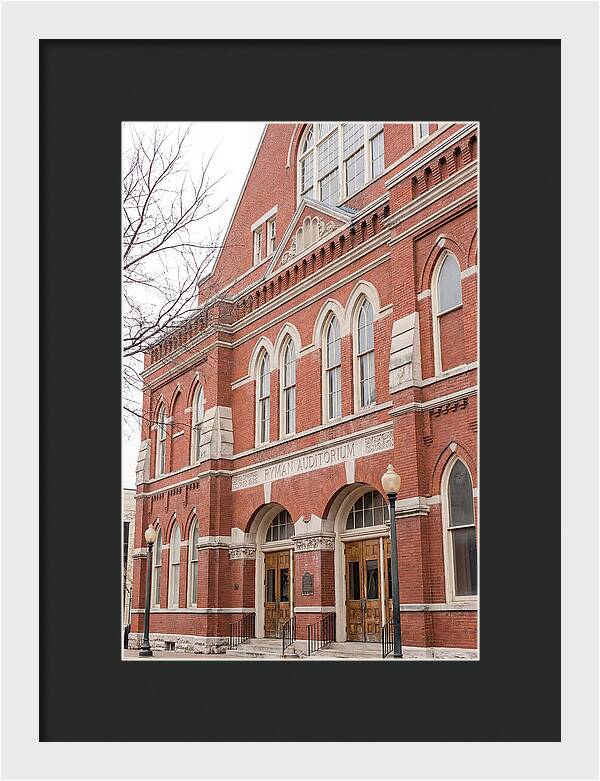 Ryman Auditorium Facade