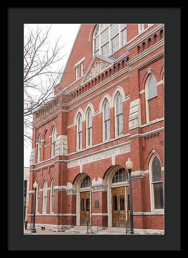 Ryman Auditorium Facade