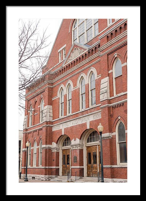 Ryman Auditorium Facade