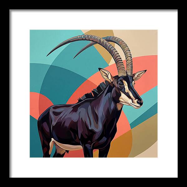 Sable Antelope Portrait