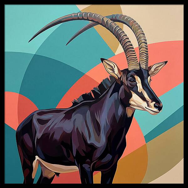 Sable Antelope Portrait