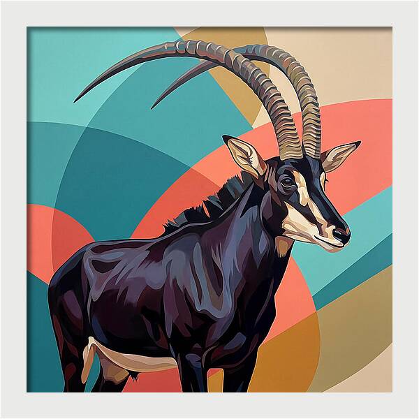 Sable Antelope Portrait