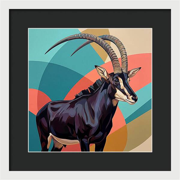 Sable Antelope Portrait