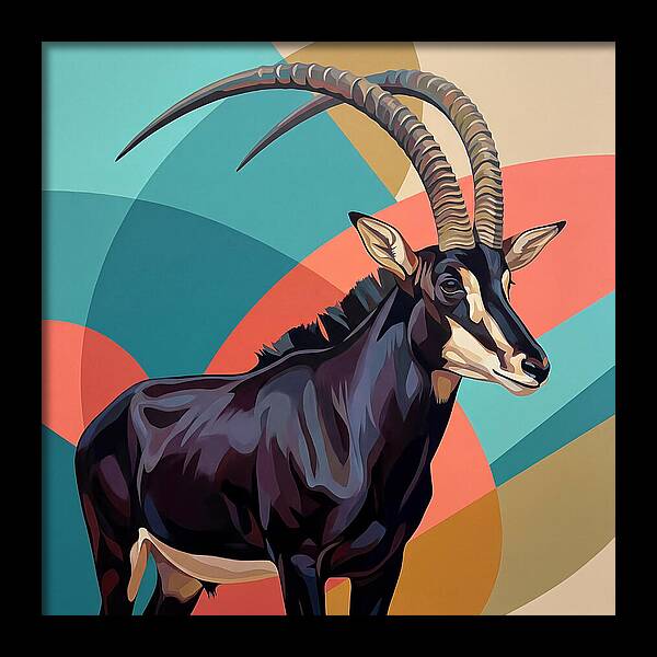 Sable Antelope Portrait
