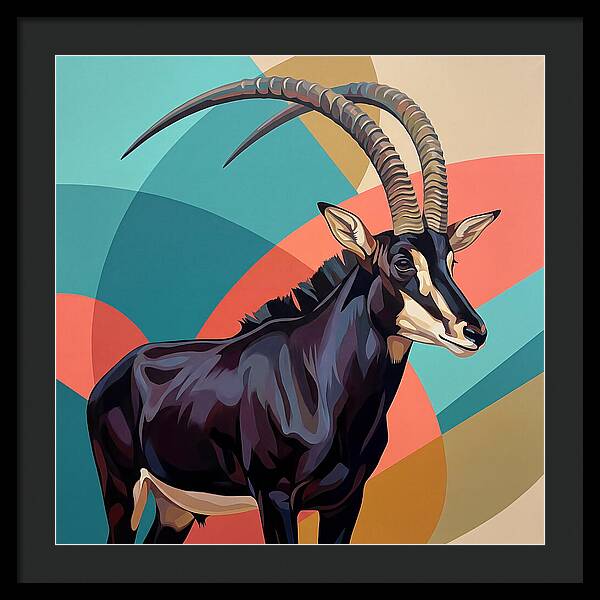 Sable Antelope Portrait
