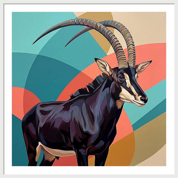 Sable Antelope Portrait