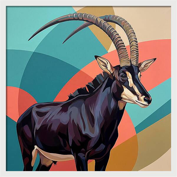 Sable Antelope Portrait
