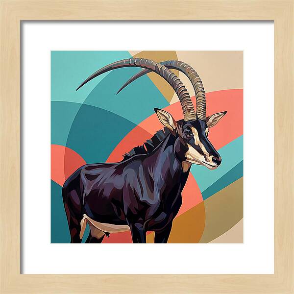 Sable Antelope Portrait