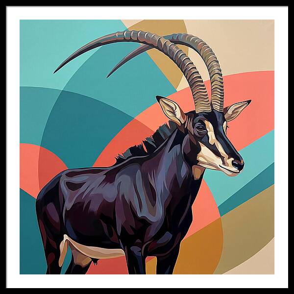 Sable Antelope Portrait