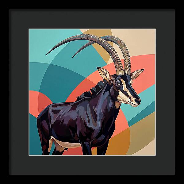 Sable Antelope Portrait