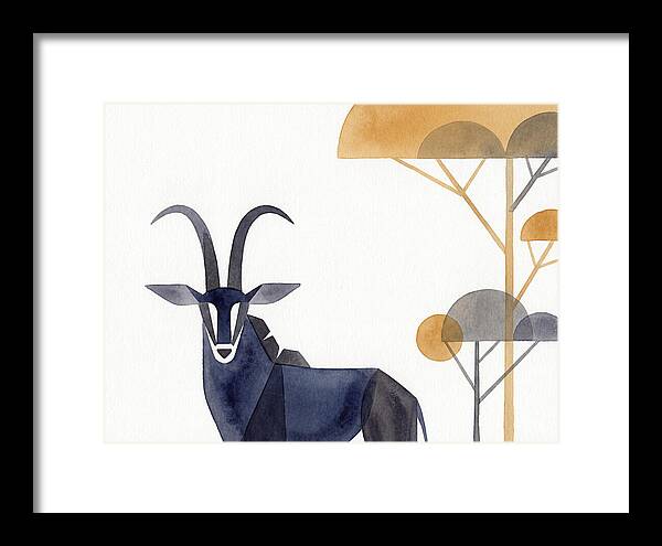 Sable Antelope Silhouette
