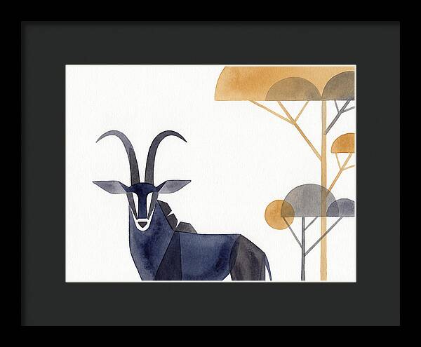 Sable Antelope Silhouette