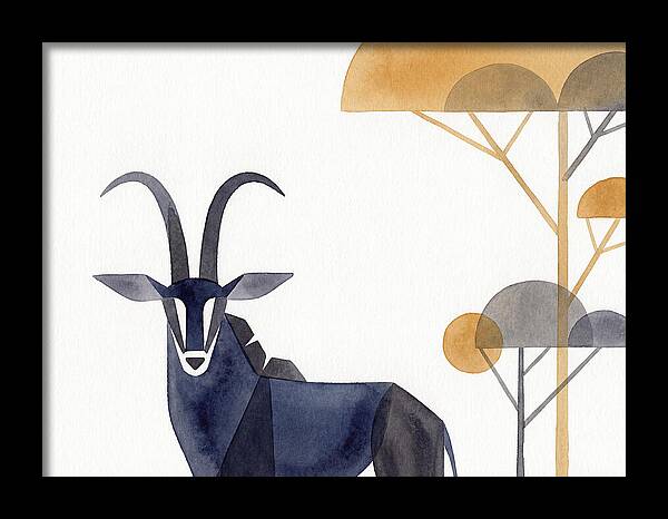 Sable Antelope Silhouette