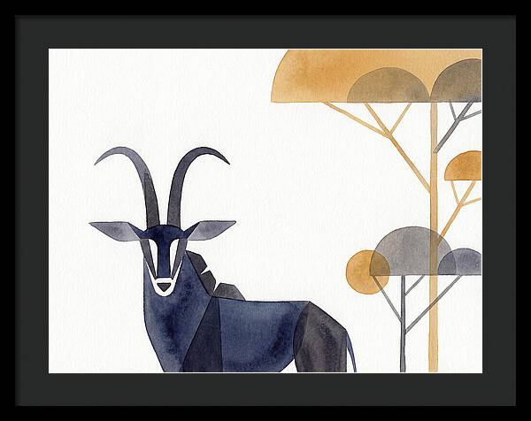 Sable Antelope Silhouette