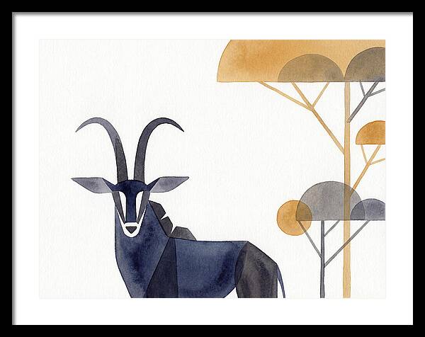 Sable Antelope Silhouette