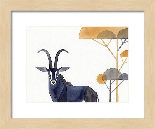 Sable Antelope Silhouette