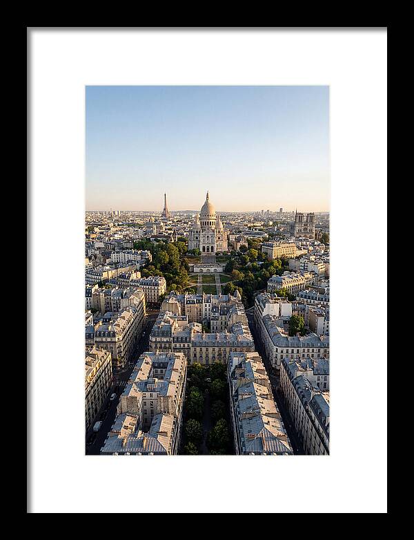 Sacre Coeur Overlooking Paris