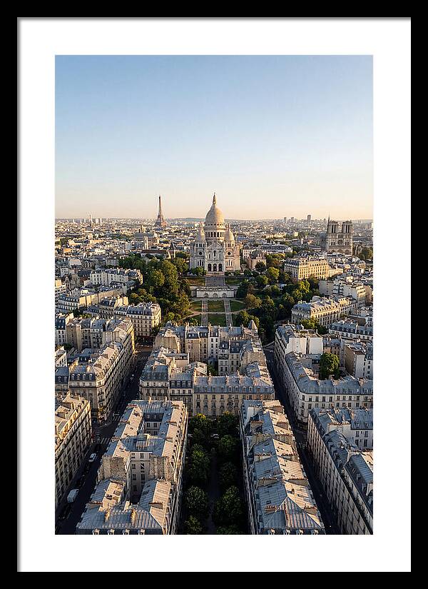 Sacre Coeur Overlooking Paris