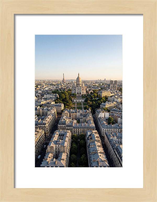 Sacre Coeur Overlooking Paris