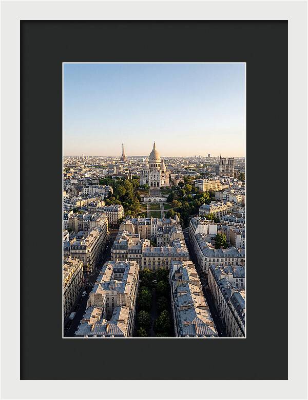 Sacre Coeur Overlooking Paris