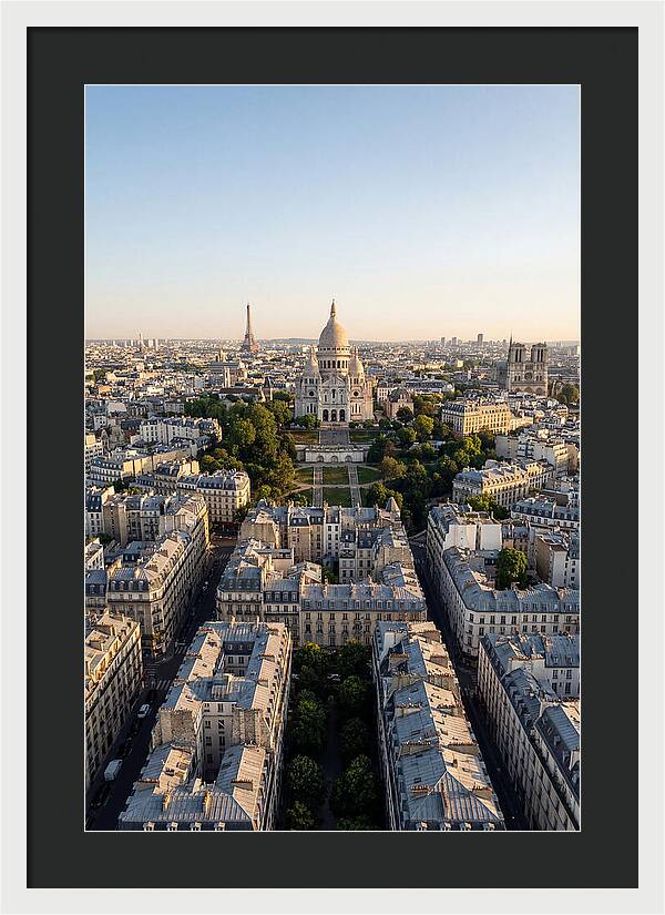 Sacre Coeur Overlooking Paris