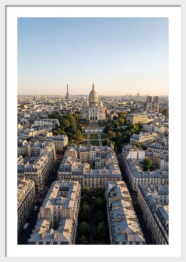 Sacre Coeur Overlooking Paris