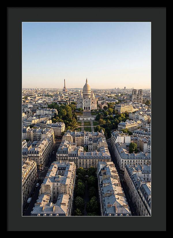 Sacre Coeur Overlooking Paris