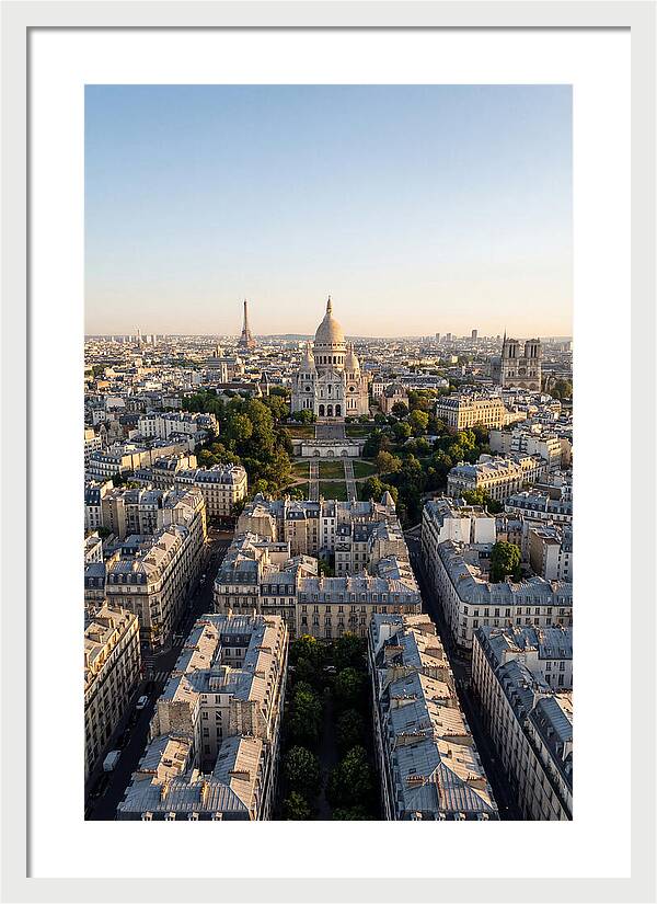 Sacre Coeur Overlooking Paris
