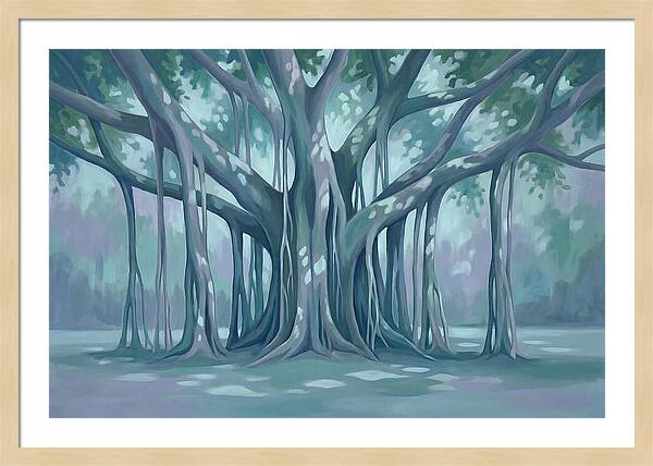 Sacred Banyan Tree Serenity