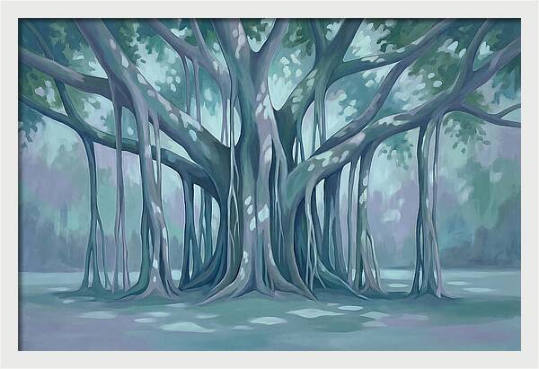 Sacred Banyan Tree Serenity