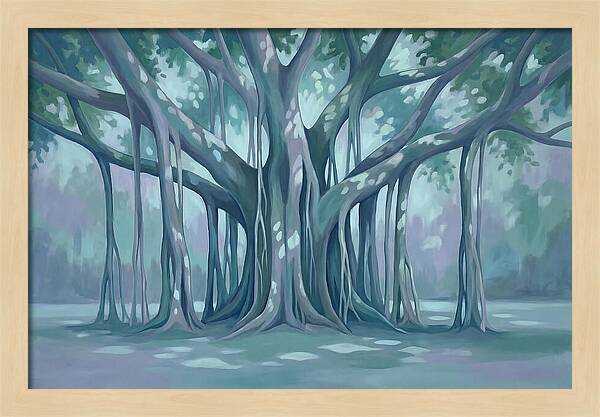 Sacred Banyan Tree Serenity