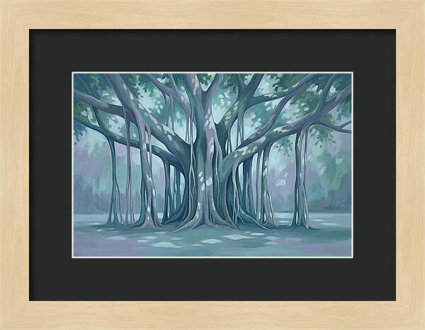Sacred Banyan Tree Serenity