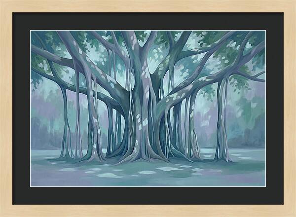 Sacred Banyan Tree Serenity