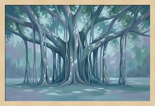 Sacred Banyan Tree Serenity